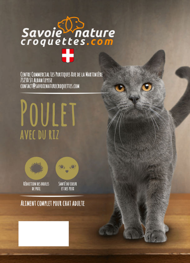 Poulet Riz chat adulte