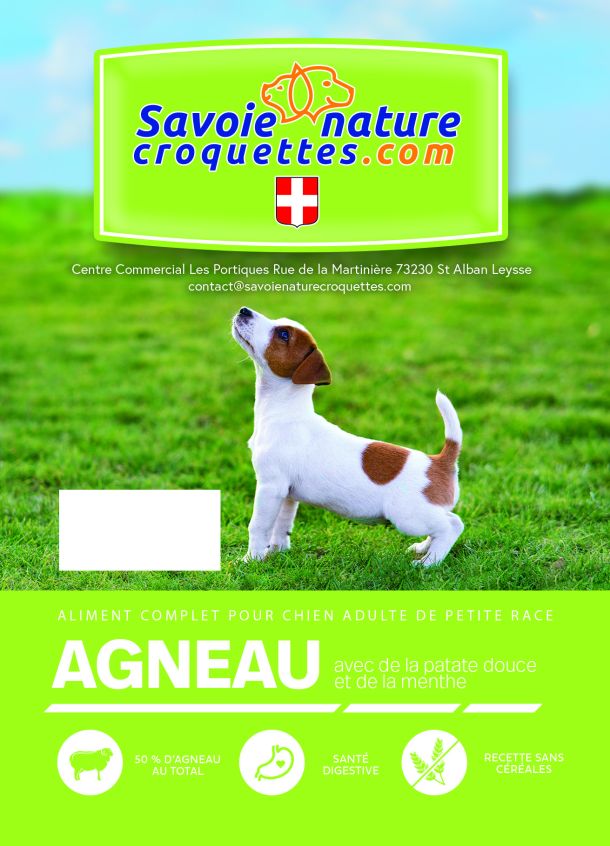 croquettes à l'agneau petite race